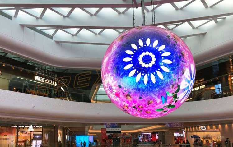 LED sphere display price how much is one? How to choose