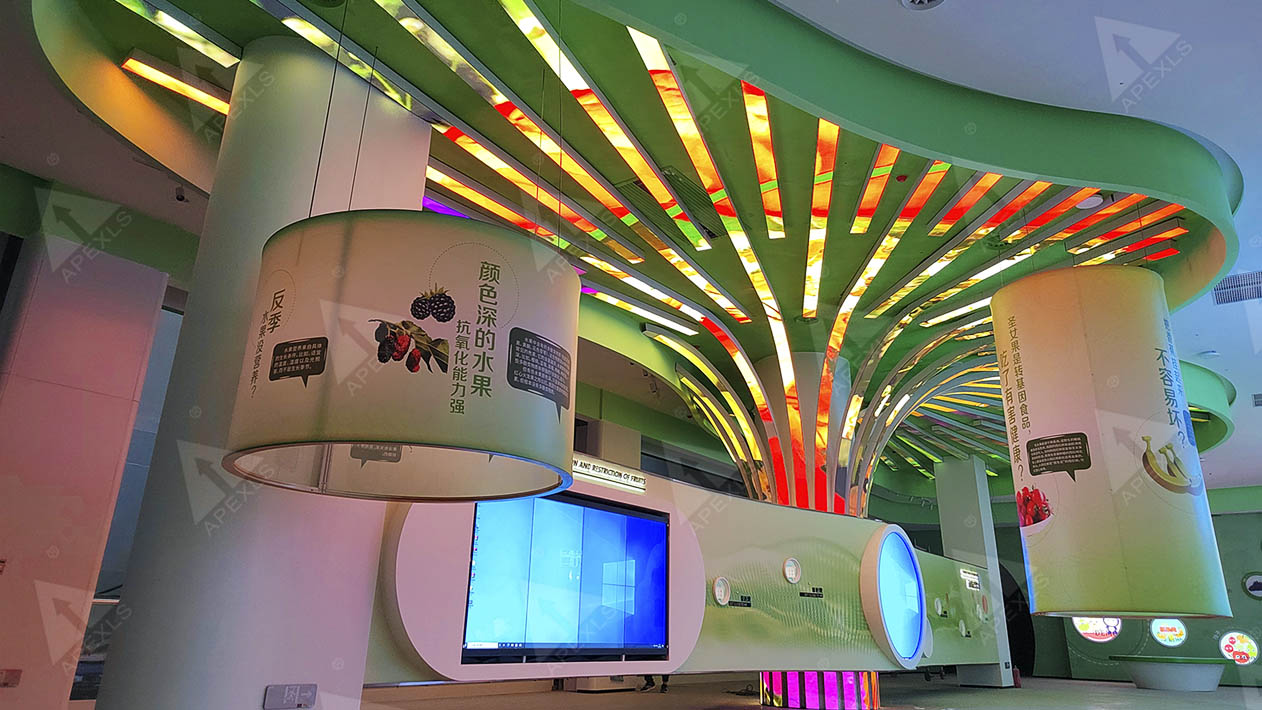 tree-shaped LED display screens