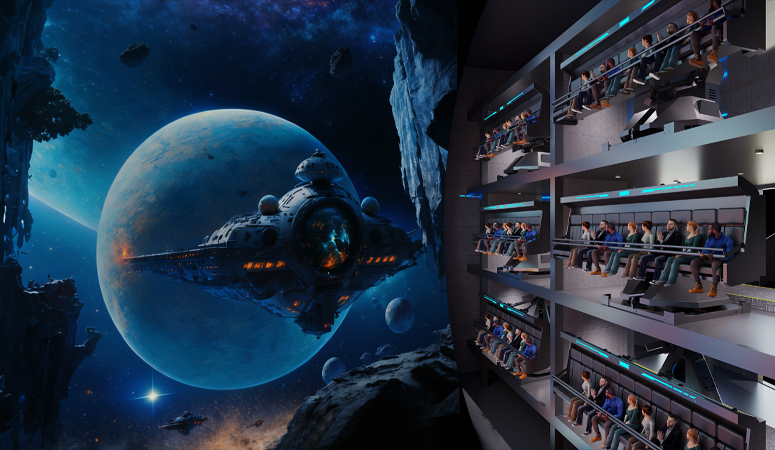 Flying Cinema LED Display Solution