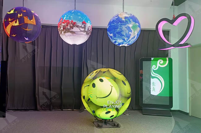 How much do LED sphere displays cost?