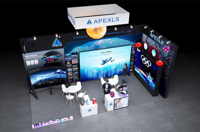 Apexls will bring a series of LED display new products to ISE2025