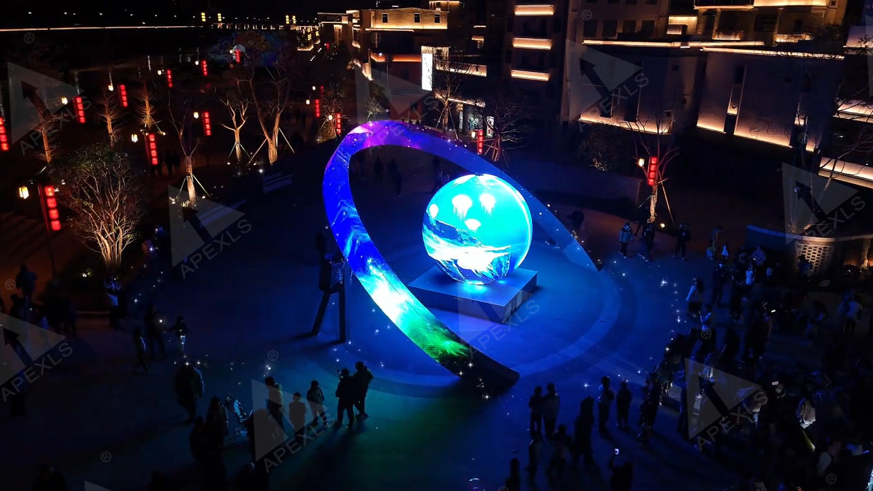 Sphere LED Display & LED Ring Display