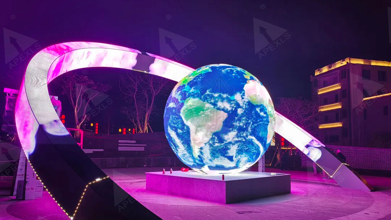 Sphere LED Display & LED Ring Display