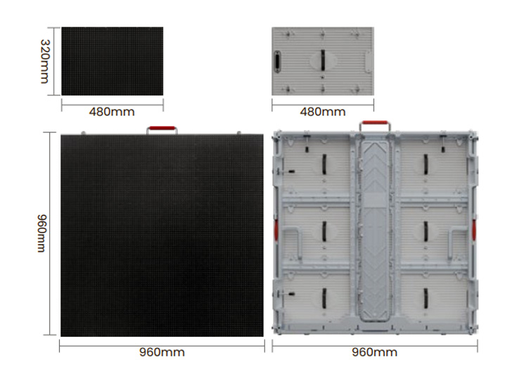 Outdoor KAH Series Energy-saving LED display