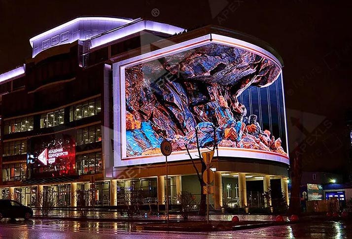 Apexls LED Curtain Display Project