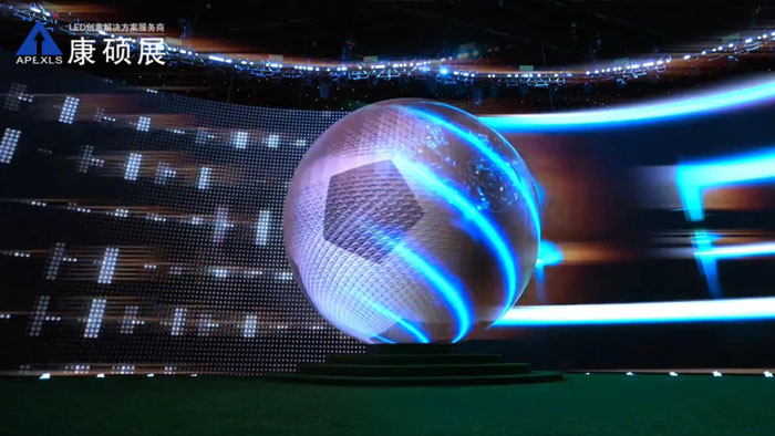 custom LED spherical screens 