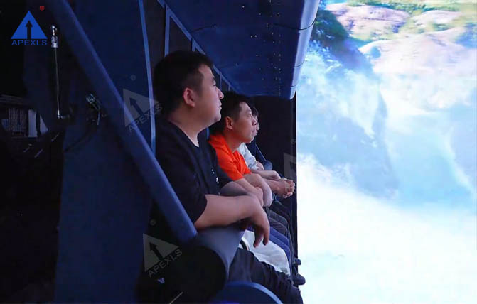 Fujian 15-meter-diameter spherical-screen flying theater