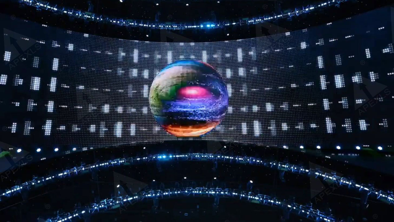 2026 World Cup led sphere display