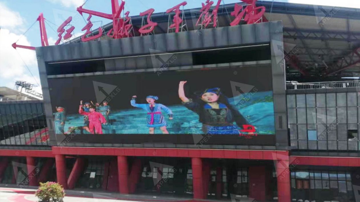 Sanya Red Detachment of Women Theater P6 Outdoor LED Display