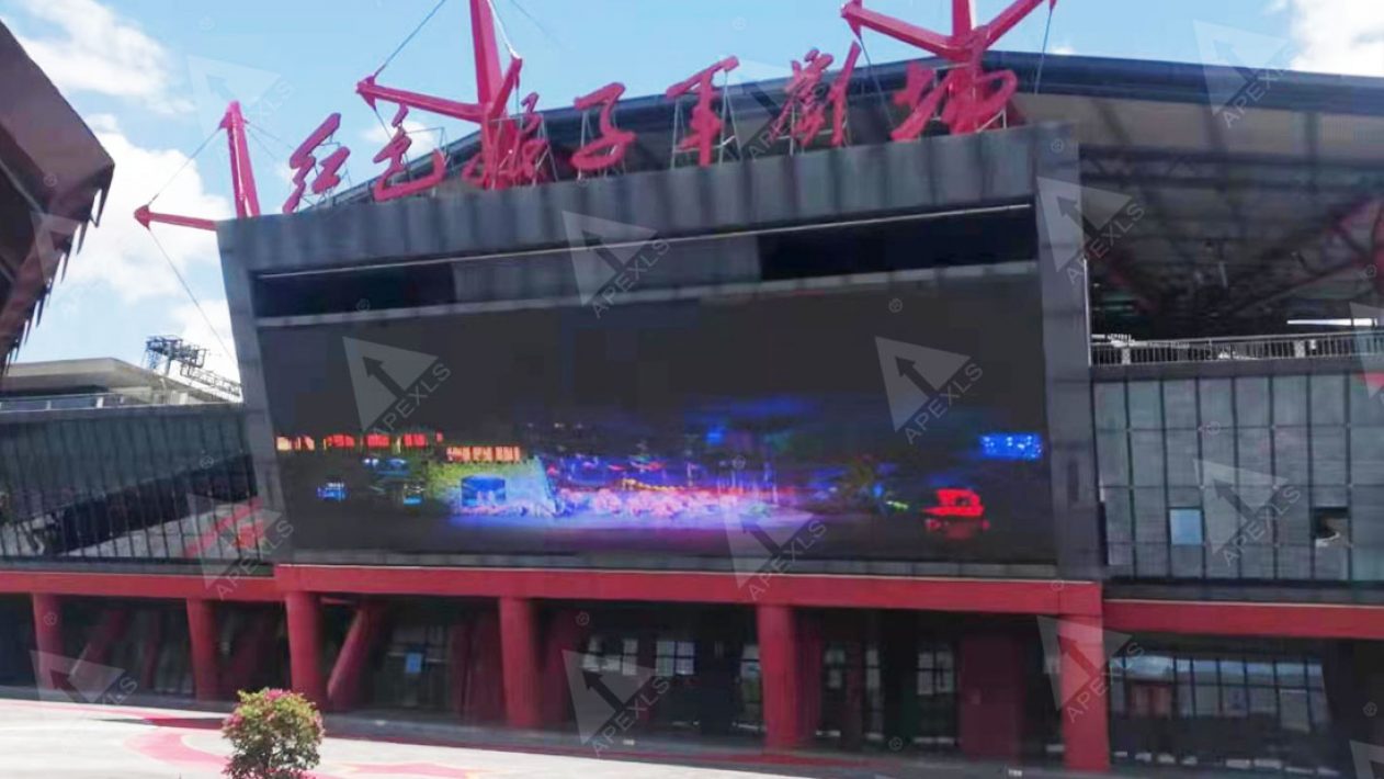 Sanya Red Detachment of Women Theater P6 Outdoor LED Display