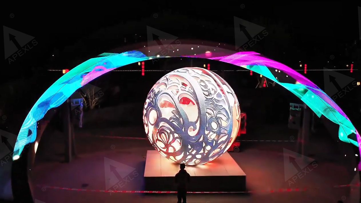 Sphere LED Display & LED Ring Display